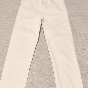 White Wedgie Straight Jeans